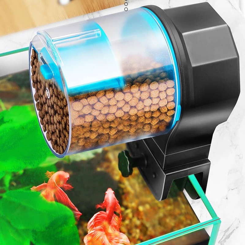 新二代 魚缸自動餵食器 自動餵魚 魚飼料餵食器 魚缸餵食器 自動餵魚器