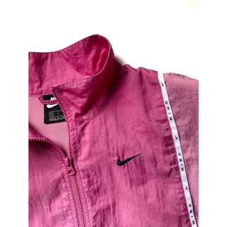 Nike 粉紅色復古風衣夾克外套