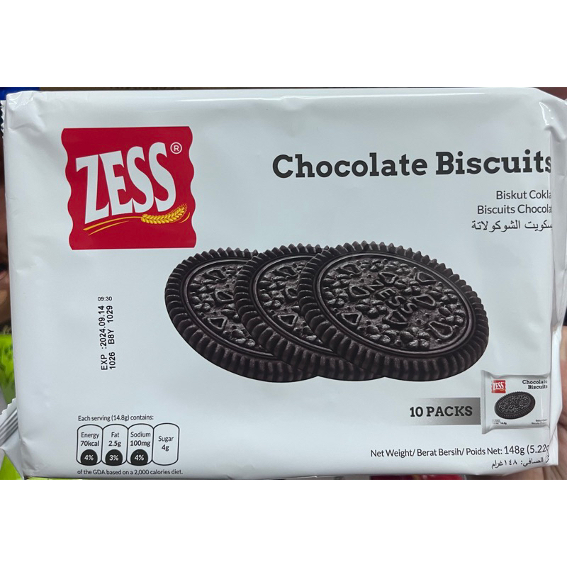 Zess巧克力餅乾 148g