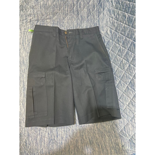 Dickies RN20697 正規店購入 已送乾洗 布標 藍色 重磅 帆布 短褲 工作褲 口袋拉鍊褲 W30