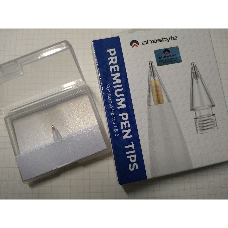 AHAStyle Apple pencil 金屬頭替換筆尖 4.0mm【僅試寫】