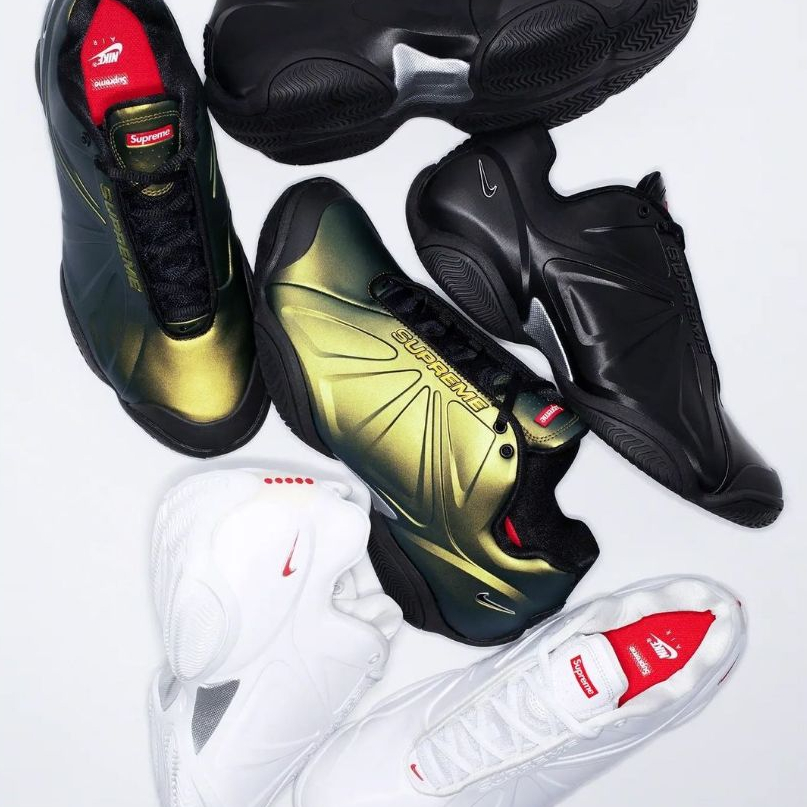 【Focus Store】Supreme x Nike Courtposite 螢光綠/白色/黑色 FB8934-001