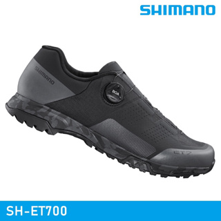 SHIMANO SH-ET700 自行車硬底鞋 (EU41)/ 黑 (男款)｜七成新