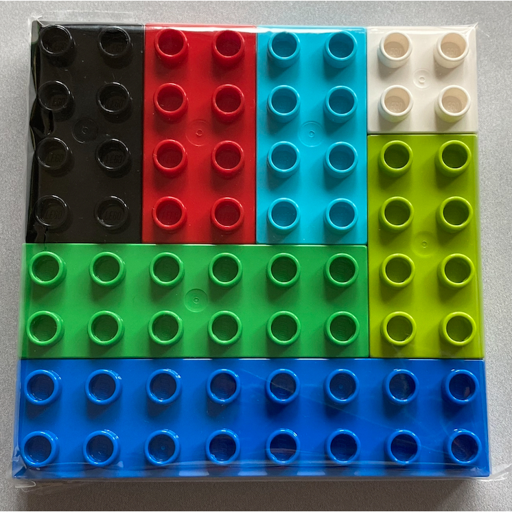 樂高 得寶 零件 彩色 基本磚 磚包 (7入)｜LEGO duplo Brick Set