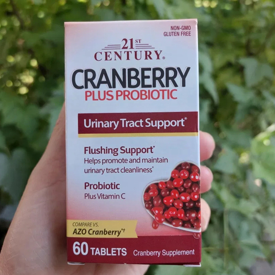 🎯21st Century 蔓越莓 益生菌 添加維他命C 女性保健 60粒 21世紀