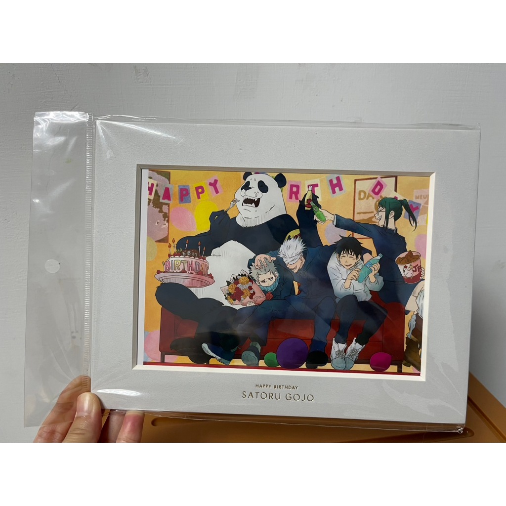售價$1500 咒術迴戰 五條 生日 2021 狗卷 劇場版 熊貓 真希 咒術迴戰0 相框 相片 照片 相卡