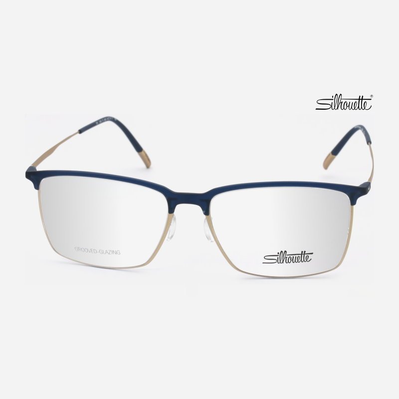 silhouette SPX2946 詩樂眼鏡｜商務方框寬臉SPX超輕純鈦眼鏡 男生品牌眼鏡框【幸子眼鏡】