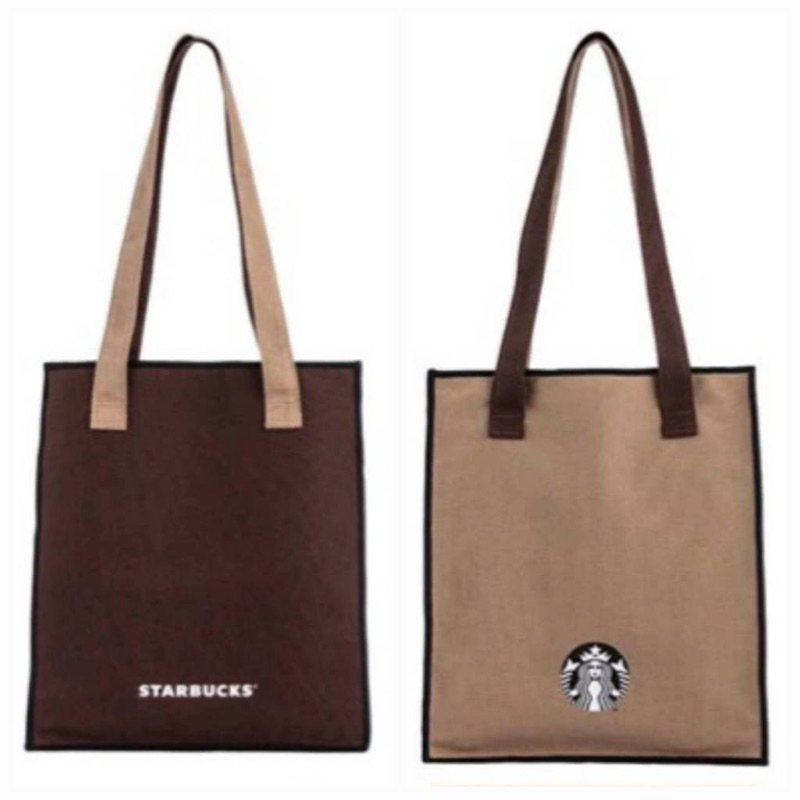 星巴克 Starbucks 2024 雙面提袋 年曆 手提袋 午餐袋 環保袋