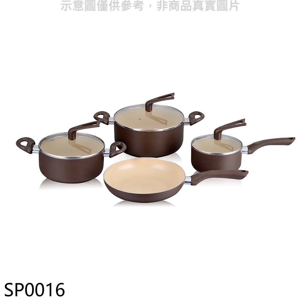 《再議價》西華【SP0016】GALAXY 不沾7件鍋組鍋具