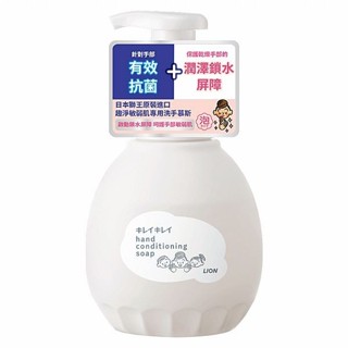 日本 LION 獅王 趣淨敏弱肌專用洗手慕斯(450ml)【小三美日】DS017800