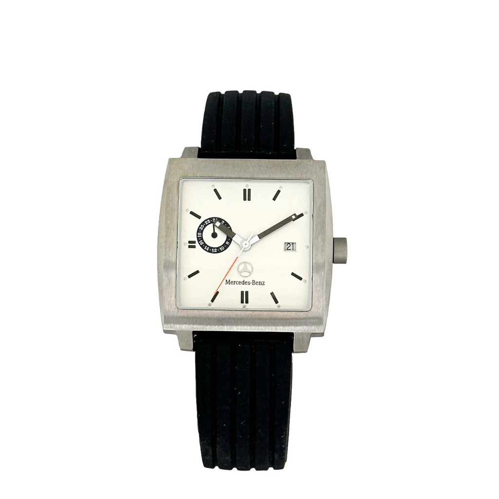 【Mercedes-Benz 賓士】經典方形紳士腕錶 1945W 36mm 現代鐘錶