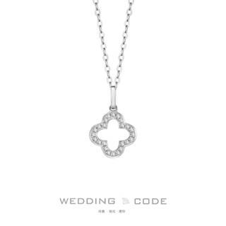 【WEDDING CODE】 14K金 鑽石項鍊 N09HP2646