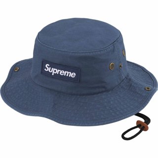 SUPREME FW23 MILITARY BOONIE 漁夫帽 / 戰術帽 (深藍色) 化學原宿