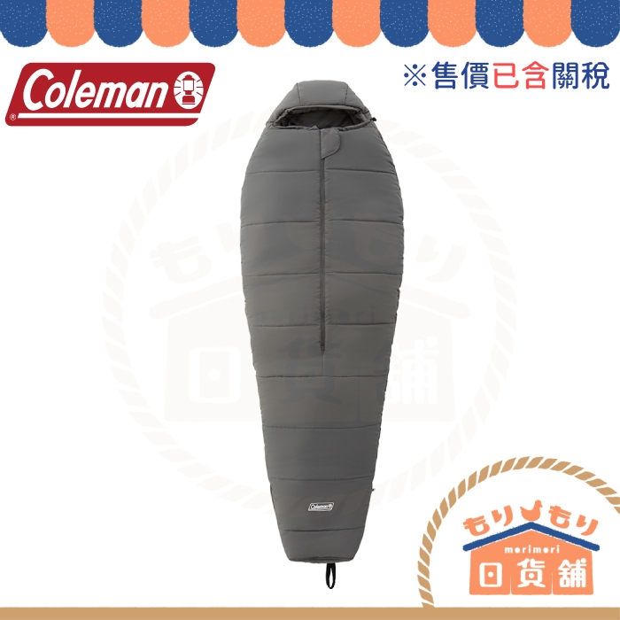 Coleman 圓錐形睡袋 L-5 附電暖墊 CM-85751 露營 登山 旅行 保暖睡袋 CM-39094 L5