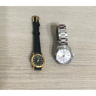 CASIO 卡西歐 手錶 女錶 金屬 皮革