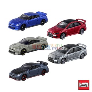 『 單位日貨 』日本正版 TOMICA 多美 日産 NISSAN GT-R 初回 NISMO 黑盒 三菱 Evo