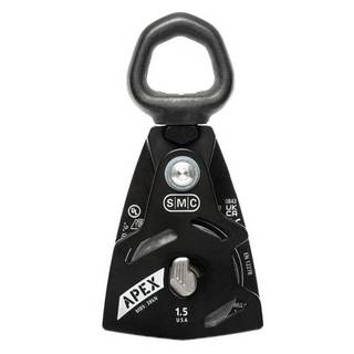 美國 SMC Apex 1.5 Swivel Pulley 萬向側開單滑輪