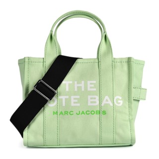 MARC JACOBS THE TOTE帆布迷你手提包 斜揹包 托特包(淺綠)920483-353｜GoBrand購名牌