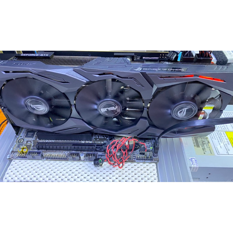 含稅價 ASUS ROG-STRIX-GTX1080-08G 8GB GDDR5X 256Bit 二手測試良品 非礦卡