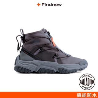 PALLADIUM OFF GRID HI ZIP WP+拉鍊防水鞋 深灰 男女共款77169-048【Findnew】