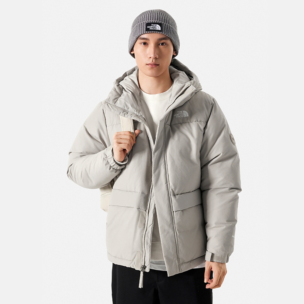 The North Face M PUFFY DOWN JACKET - AP 男羽絨外套-灰-NF0A81SF7K7