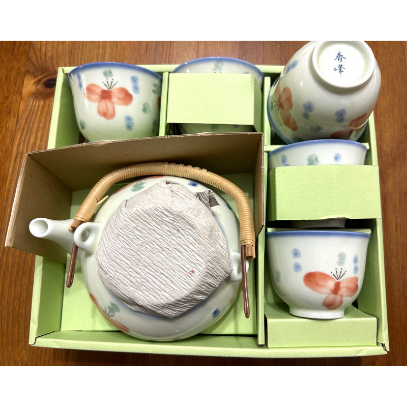 日本 🇯🇵 有田燒 1茶壺/5茶杯組 全新
