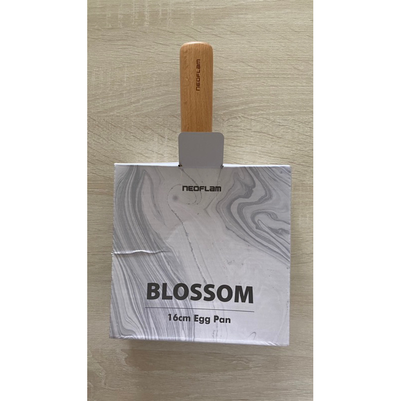 [nEOFLam] Blossom 系列陶瓷塗層煎蛋鍋16公分/白色