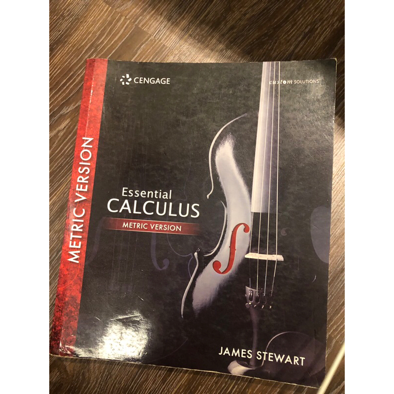 二手書 Essential Calculus 數學系微積分用書