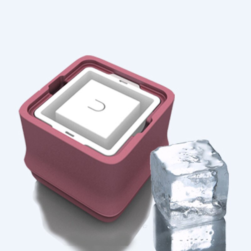 我最便宜～全新未拆POLAR ICE 極地冰盒 - 方竹系列 粉色 (正方形冰) -《威士忌冰球製造》