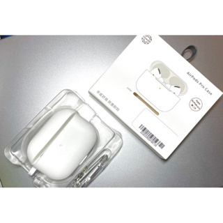 Apple蘋果 airpods pro2 二代耳機矽膠保護殼/tougher白色保護套