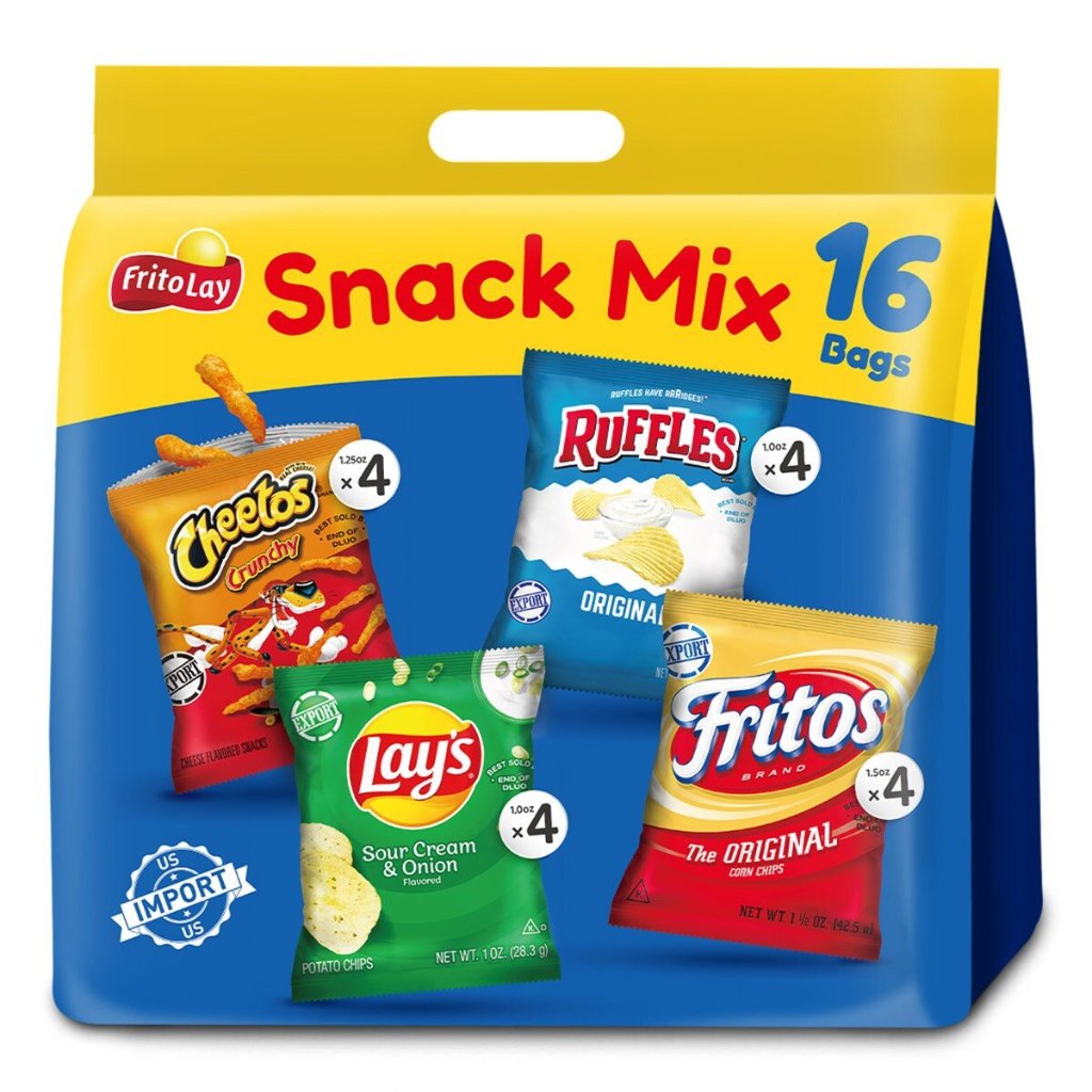 (優惠至5/4) COSTCO 好市多 FRITO-LAY 綜合分享包 538公克/袋 洋芋片 玉米脆棒 玉米脆片