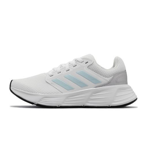 ADIDAS 休閒鞋 GALAXY 6 OM W 女 白 藍 HP6646 現貨