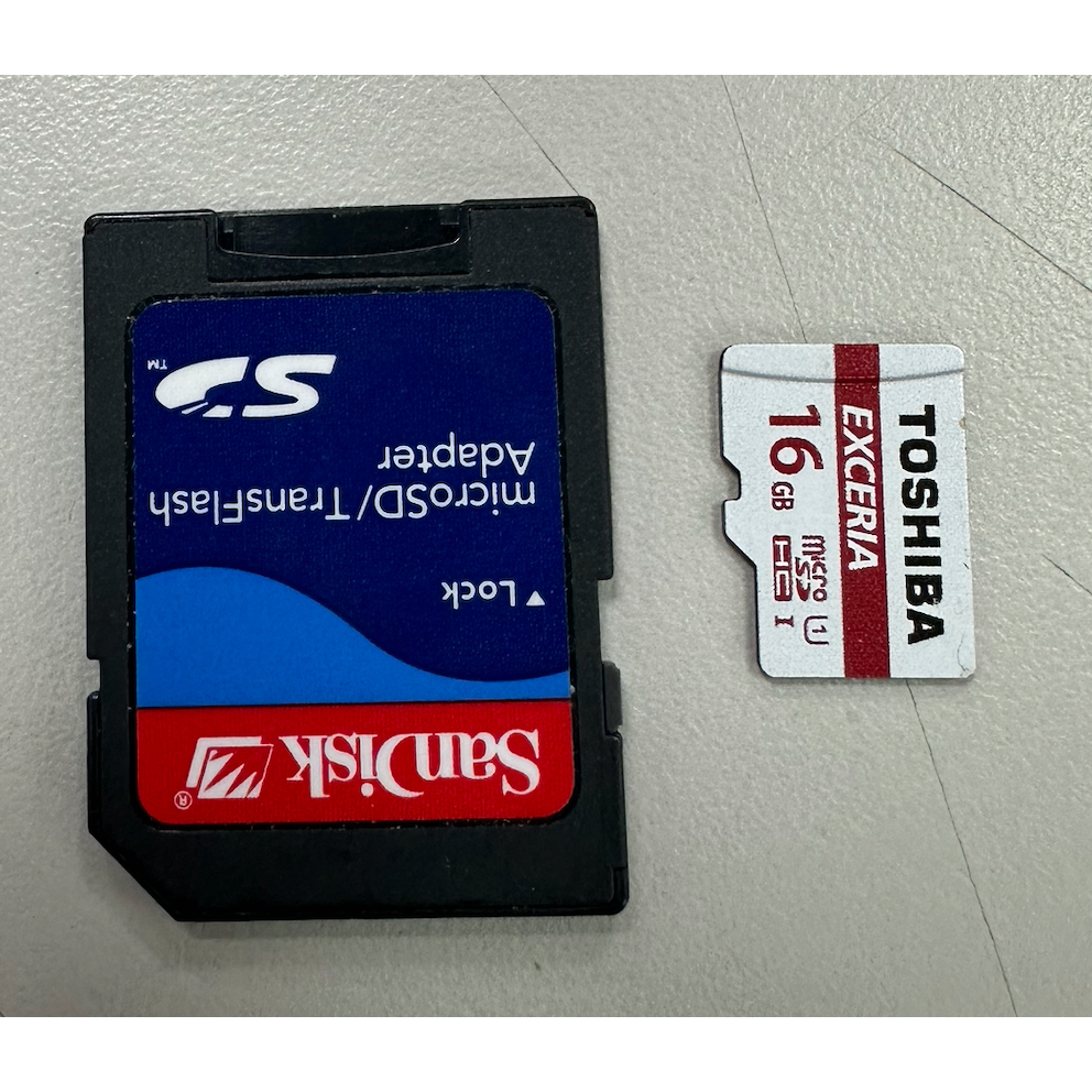 二手 TOSHIBA 東芝 公司貨 16G Micro SD U1 高速傳輸 記憶卡 只要 111 元