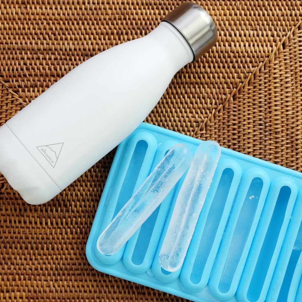 「家電王」 美國Shasta 長條製冰盒｜矽膠材質 多色可選 長條冰塊 寶特瓶冰塊 環保