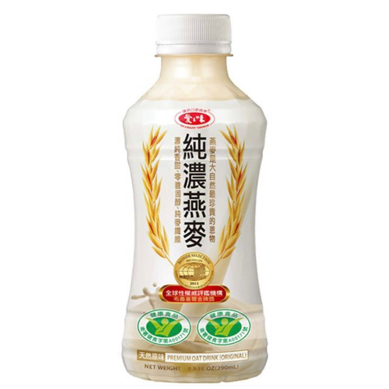 愛之味 純濃燕麥290ml(24入/箱)  [一筆單最多1箱]