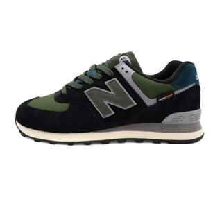 New Balance 574 草綠黑 麂皮 網布 復古 運動 休閒鞋 男款 B4617【新竹皇家U574KBG】