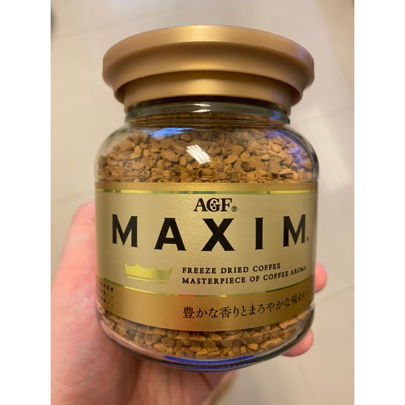 agf maxim 咖啡罐 80g