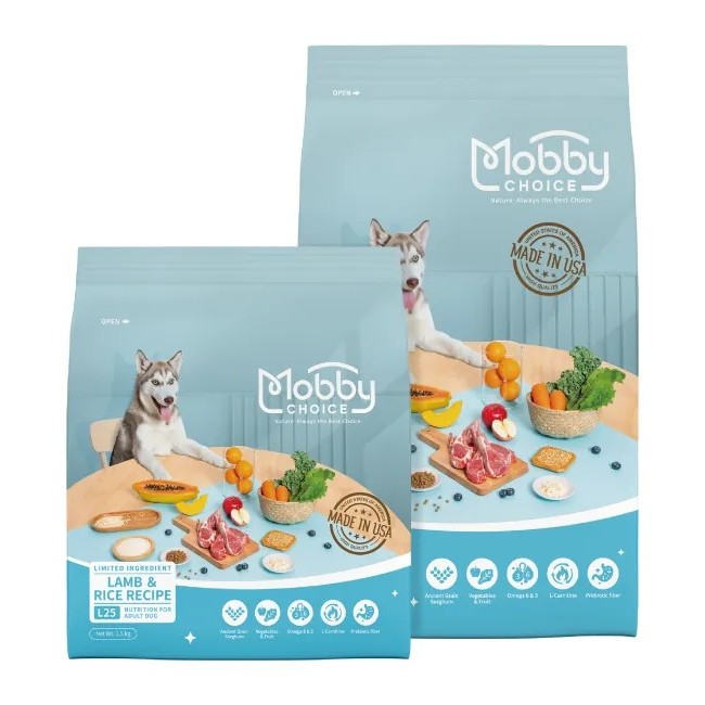 【Mobby 莫比】L25 羊肉米成犬食譜 狗飼料1.5KG 3KG 7.5KG