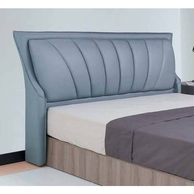 【萊夫家居】HJS-461-5：灰藍布5尺床頭片【台中家具】貓抓布床頭片 床頭板 加厚床頭片. 歐式床頭片 雙人床頭片