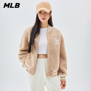 MLB FLEECE翻領外套 Varsity系列 波士頓紅襪隊 (3AFDV0336-43BGS) 【官方旗艦店】