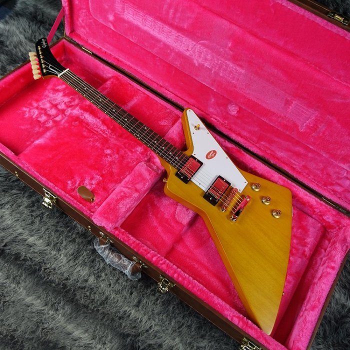 名人樂器|預購 Epiphone by GIBSON 1958 Korina Explorer Aged Natural