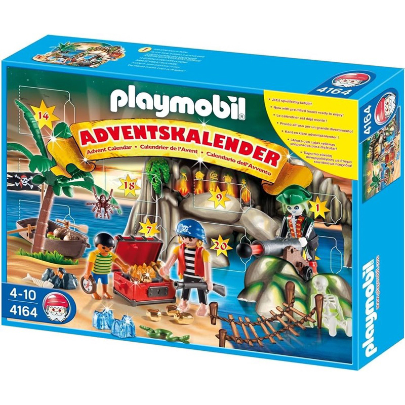 鍾愛一生 德國 Playmobil  摩比  4164 海盜降臨曆