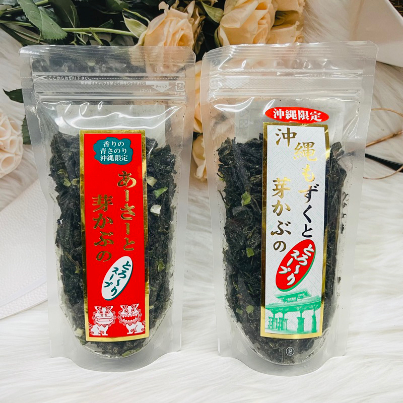 日本 沖繩限定 沖泡式海帶芽 85g  海帶芽  水雲海帶芽 昆布海帶芽 海芽湯 兩款供選