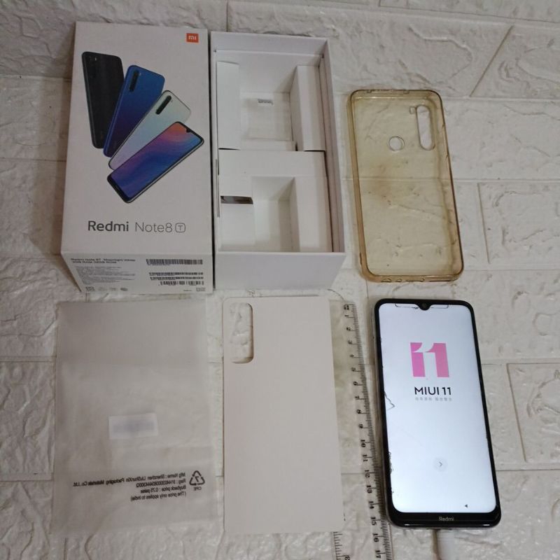 一手機 電池損壞 可開機 無法充電的 台灣 小米 Redmi Note8 T 32G 當零件賣 已回復原廠 紅米 8T