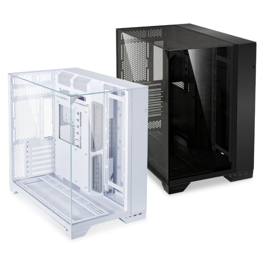 LIANLI 聯力 O11 VISION 鋼化玻璃機殼 黑色白色/透明/電競/聯名/海景套房