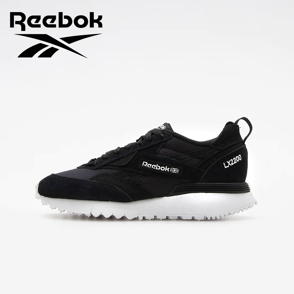 REEBOK LX2200 復古鞋 麂皮 經典 休閒鞋 黑白 100032788 US13 大尺寸鞋