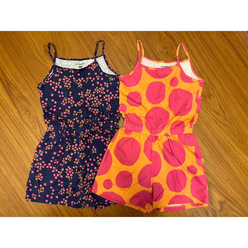 Uniqlo 聯名 marimekko 4歲（110cm) 不拆賣。