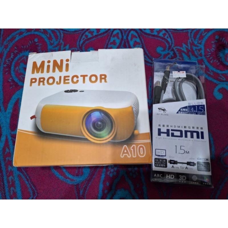 MINI PROJECTOR A10 迷你投影機