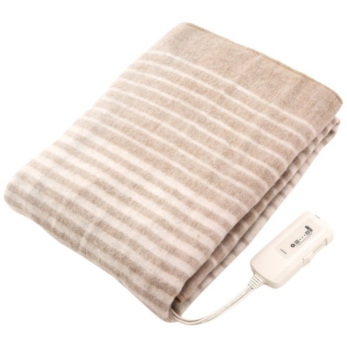 日本 KOIZUMI 小泉 KDS-4061 鋪蓋兩用 單人電熱毛毯 可水洗 鋪蓋兩用 保暖 智能溫感 電毯【全日空】