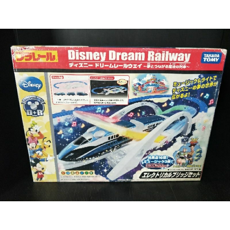 日本 TOMY 多美 PLARAIL 迪士尼 夢幻彩虹橋組 火車鐵道王國
